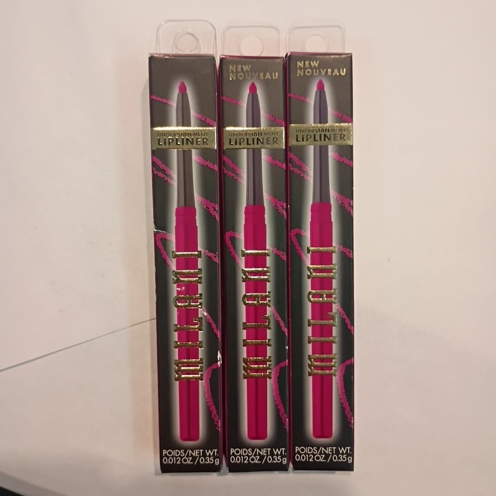 Lot of 3 | Milani‎ Understatement Lip Liner Define Shape 210 French Rose